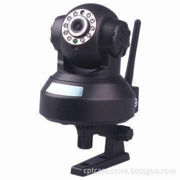 H.264 Wi-Fi P2P Megapixel Surveillance Camera with IR-cut iPhone/Android Smart Mobile View SD Slot